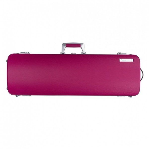 BAM ET2001XL L'Etoile Oblong Violin Case, Raspberry Red