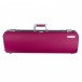 BAM ET2001XL L'Etoile Oblong Violin Case, Raspberry Red - Angle