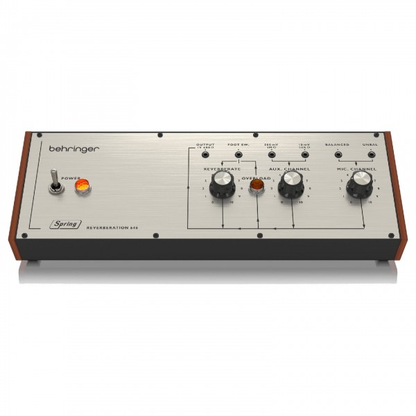 配信機器・PA機器・レコーディング機器 SPRING REVERBERATION 646 Behringer | Product | SPRING REVERBERATION 646