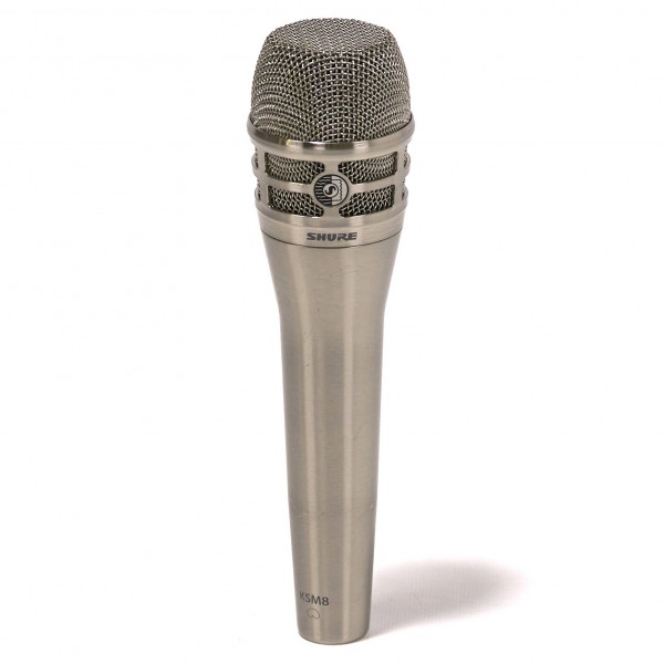 Shure KSM8 Dual Diaphragm Dynamic Microphone, Nickel - Secondhand