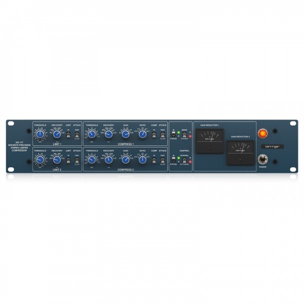 Behringer 369-KT 2-Channel Stereo Compressor and Limiter - Front