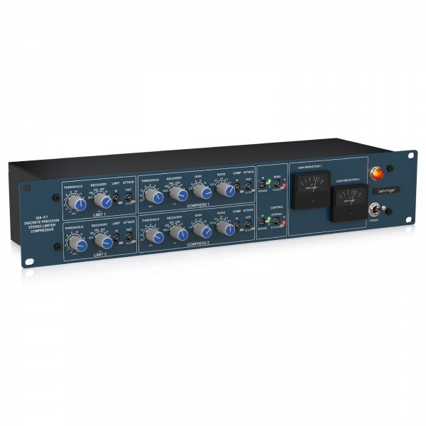 Behringer 369 2-Channel Stereo Compressor and Limiter at Gear4music
