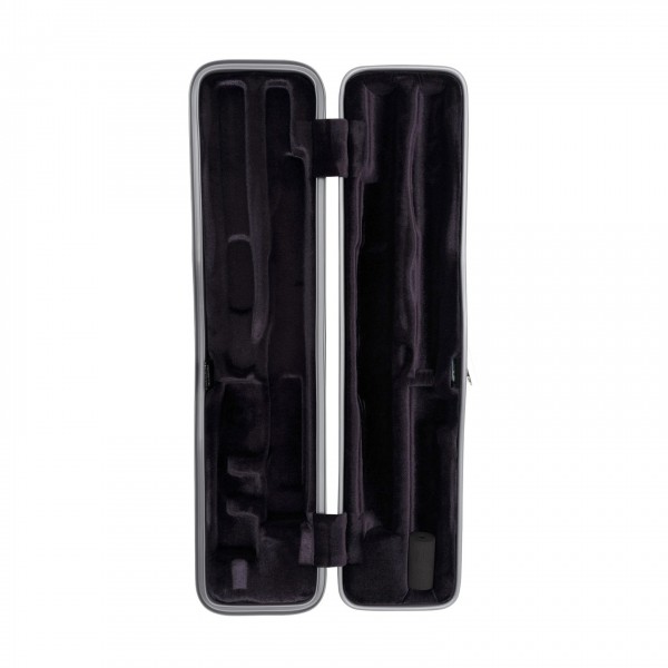 BAM ET4009XL L'Etoile Hightech Flute Case, Ocean Blue - Open