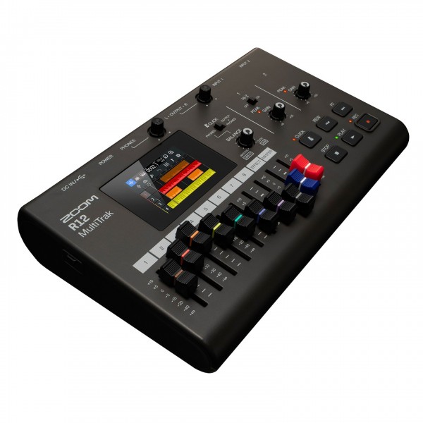 Zoom R12 Recorder - Angled