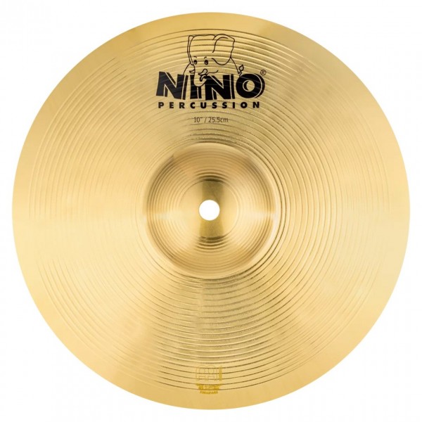 NINO Percussion 10" Cymbal Pair, MS63 Brass Alloy
