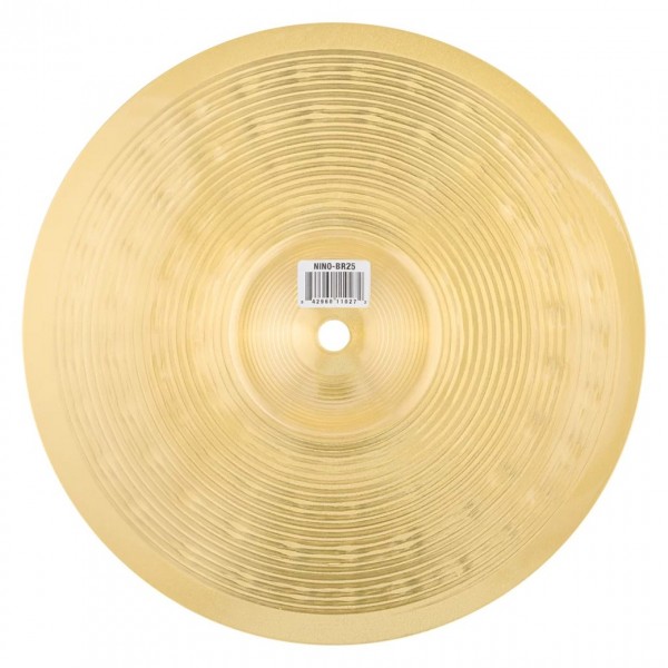 NINO Percussion 10" Cymbal Pair, MS63 Brass Alloy - Bottom