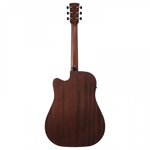 Ibanez AW247CE-WKH Weathered Black - Back