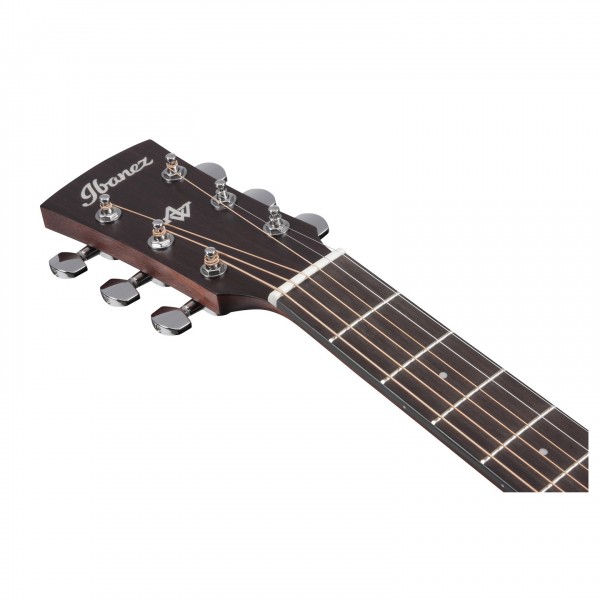 Ibanez AW247CE-WKH Weathered Black - Neck, Top