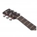 Ibanez AW247CE-WKH Weathered Black - Neck, Top