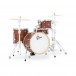 Gretsch Catalina Club Jazz 18'' 4pc Shell Pack, Satin Walnut Glaze