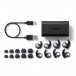 Yamaha TW-ES5A True Wireless Sports Earbuds, Black - what's included