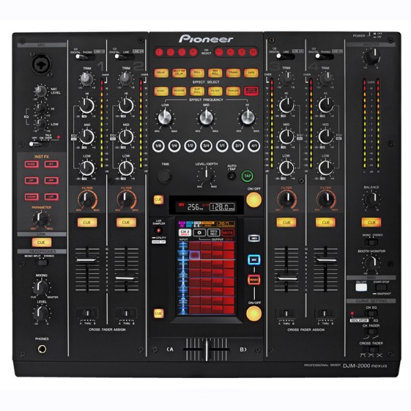 Pioneer DJM-2000 Nexus 4-Channel Digital Effects Mixer at Gear4music