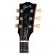Gibson Les Paul Standard 50s Plain Top, Ebony Top headstock