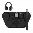 DD50 Portable Digital Drum Pad Headphone Pack by Gear4music