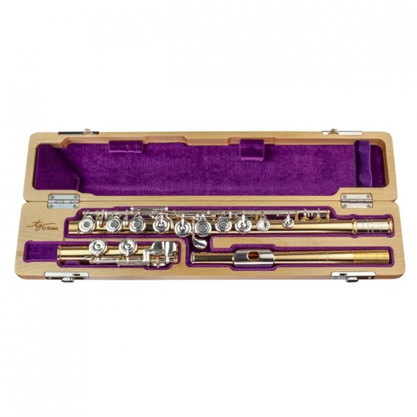 Trevor James Copper Body Flute, C Foot - Case
