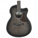 Ibanez AAM70CE-TBN, Transparent Charcoal Burst