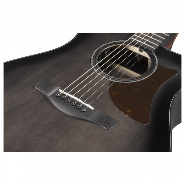 Ibanez AAM70CE-TBN, Transparent Charcoal Burst