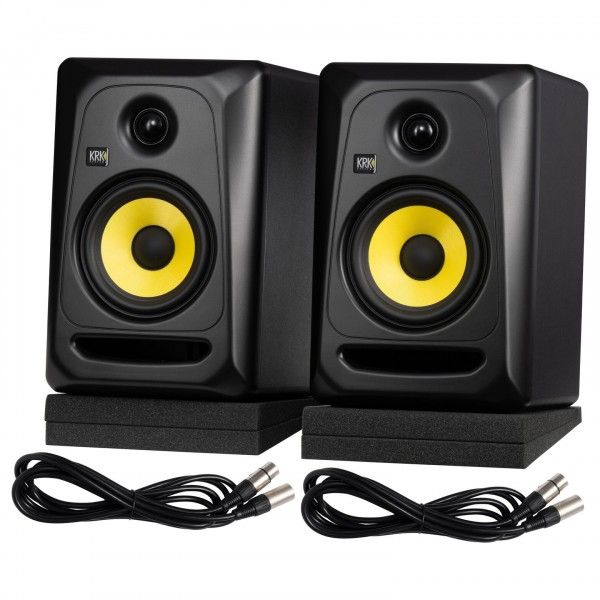 KRK Classic 5 Studio Monitor Pack - Bundle