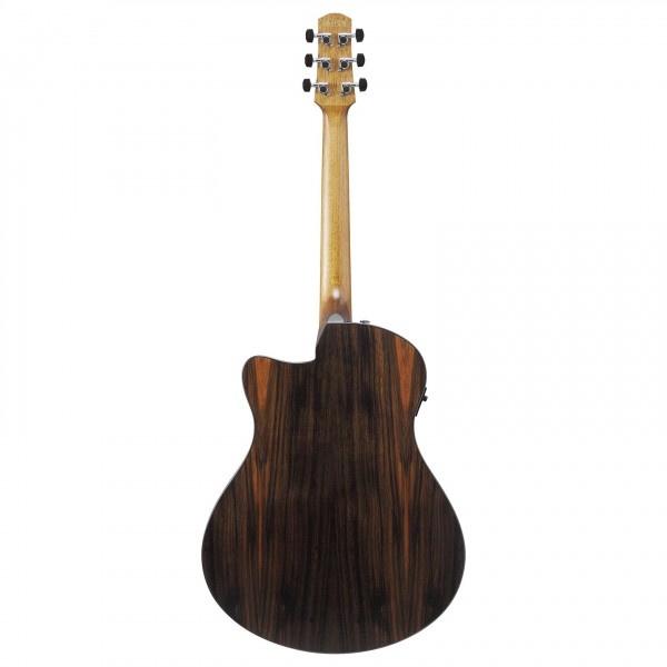 Ibanez AAM70CE-TBN, Transparent Charcoal Burst