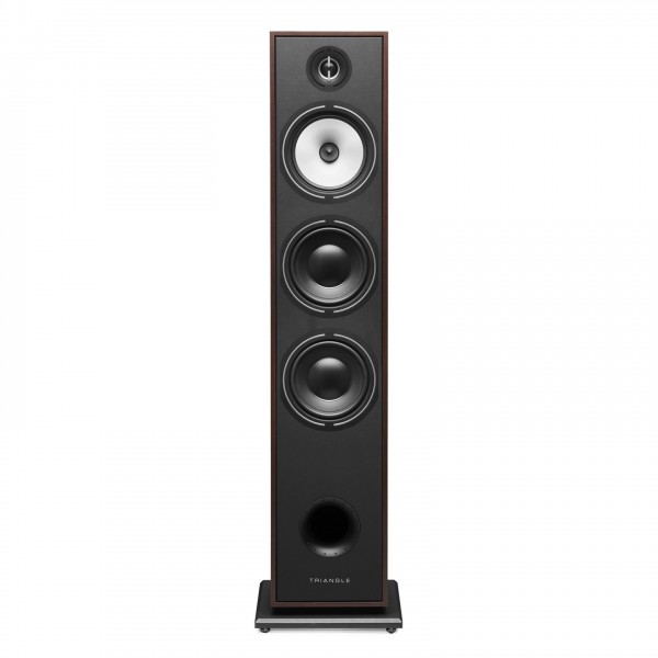 Triangle Borea BR08 Floorstanding Speaker, Walnut Front View