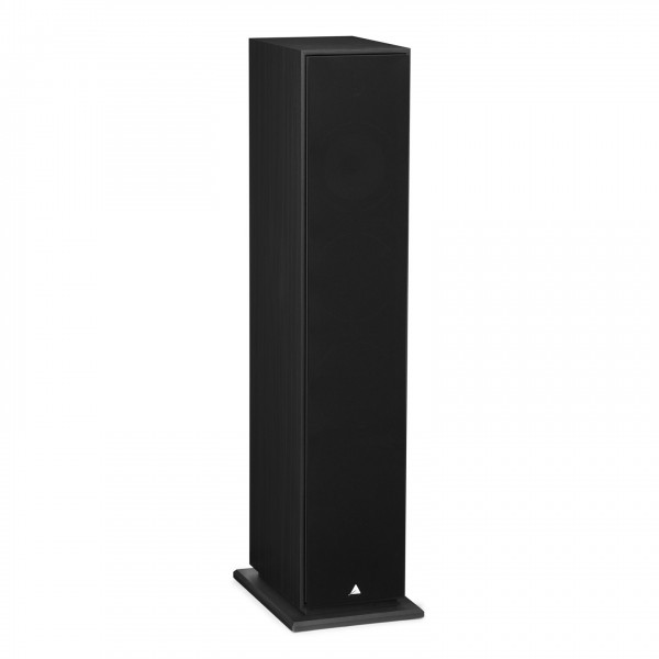Triangle Borea BR08 Floorstanding Speaker, Black Ash w/ Grille Attached