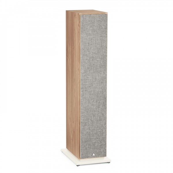 Triangle Borea BR08 Floorstanding Speaker, Light Oak w/ Grille Attached