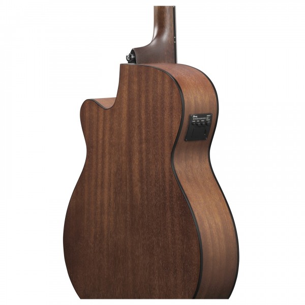 Ibanez VC44CE-OPN, Open Pore Natural - Body, Angled Back