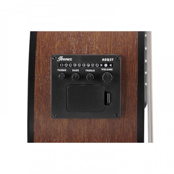 Ibanez VC44CE-OPN, Open Pore Natural - Preamp Controls