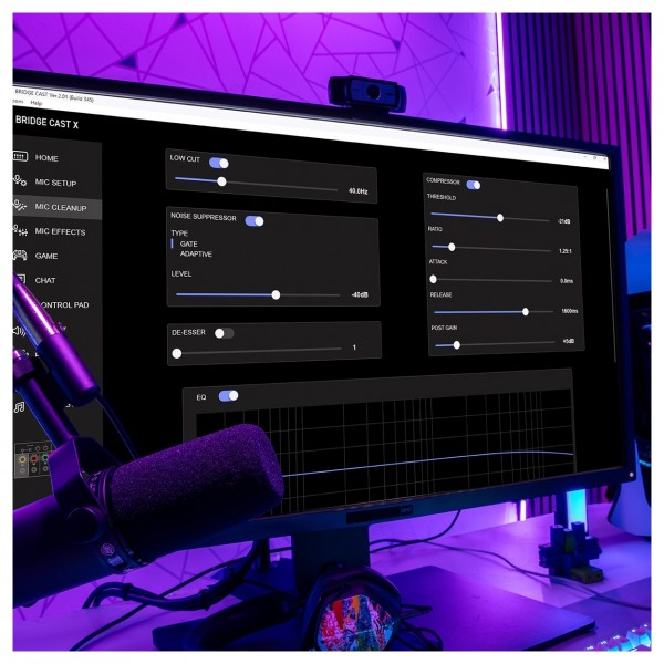 Roland Bridge Cast X Audio/Video Streaming Mixer - Lifestyle 4