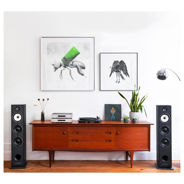 Triangle Borea BR08 Floorstanding Speakers (Pair), Black Ash