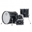 Dixon Cornerstone Hybrid 22'' 4pc Shell Pack, Piano Black Gloss