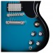 Gibson SG Standard '61 Stop Bar, Pelham Blue Burst