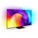 Philips Ambilight 55in Android 4K UHD Smart TV 55PUS8897 - Angled