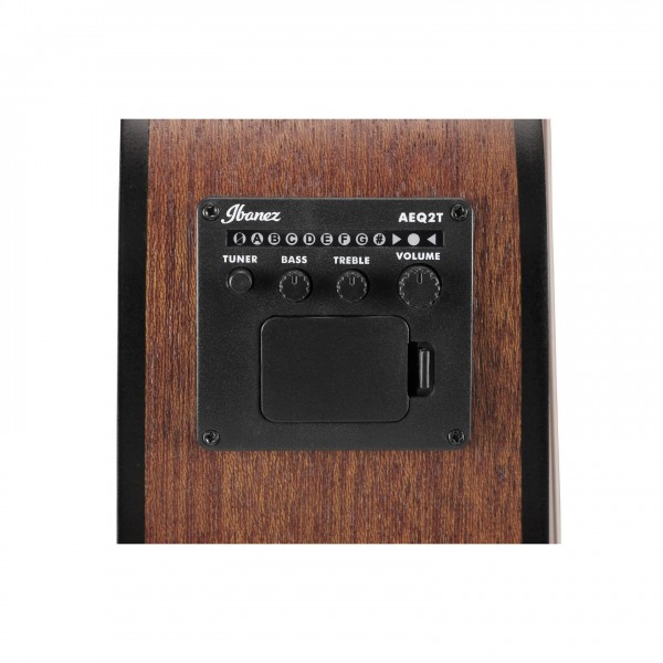Ibanez V44MINIE-OPN, Open Pore Natural - Preamp Controls