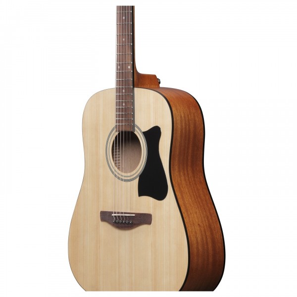 Ibanez V40-OPN, Open Pore Natural - Body, Angled Front