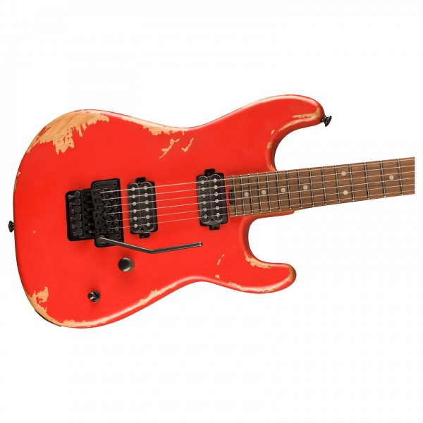 Charvel Pro-Mod Relic San Dimas Style 1 HH FR PF, Weathered Black