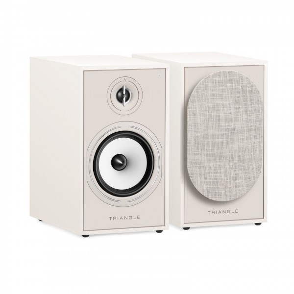 Triangle Borea BR03 Active Bookshelf Speakers (Pair), Cream