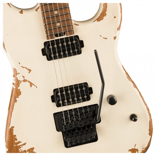 Charvel Pro-Mod Relic San Dimas Style 1 HH FR PF, Weathered Black