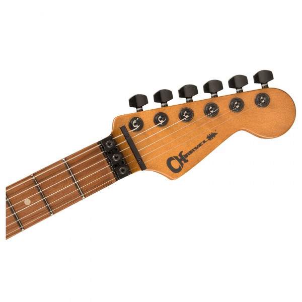 Charvel Pro-Mod Relic San Dimas Style 1 HH FR PF, Weathered Black