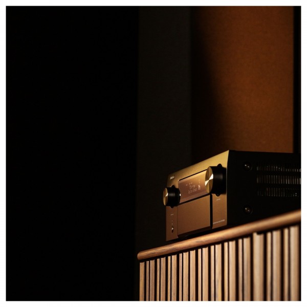 Denon AVC-X6800H 11.4 Channel 8K AV Amplifier, Black - lifestyle