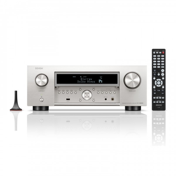 Denon AVC-X6800H 11.4 Channel 8K AV Amplifier, Silver