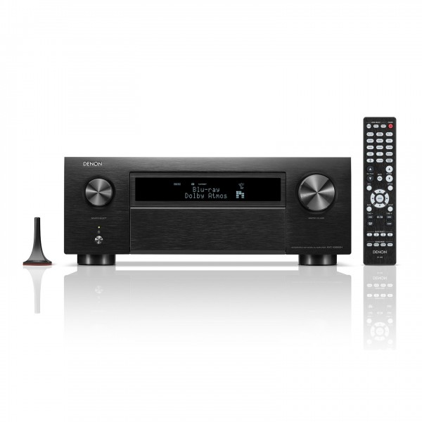Denon AVC-X6800H 11.4 Channel 8K AV Amplifier, Black