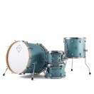 Dixon Cornerstone Hybrid 20'' 4pc Shell Pack, Satin Quetzal Blue