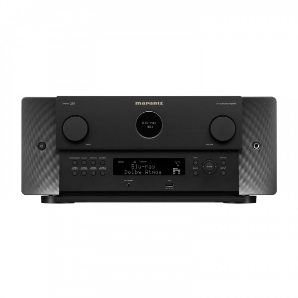 Marantz Cinema 30 AV Amplifier, Black - Front Panel Open