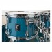 Sonor AQ1 20'' 5pc Drum Kit w/Hardware, Caribbean Blue - Toms