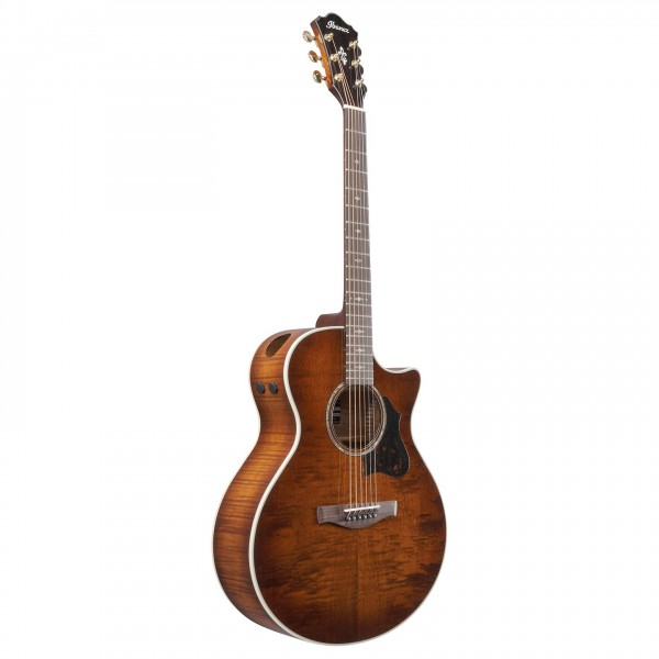 Ibanez AE340FMH-MHS, Mahogany Sunburst High Gloss
