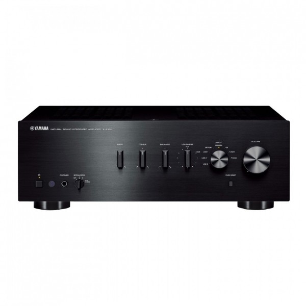 Yamaha A-S301 Stereo Amplifier, Black
