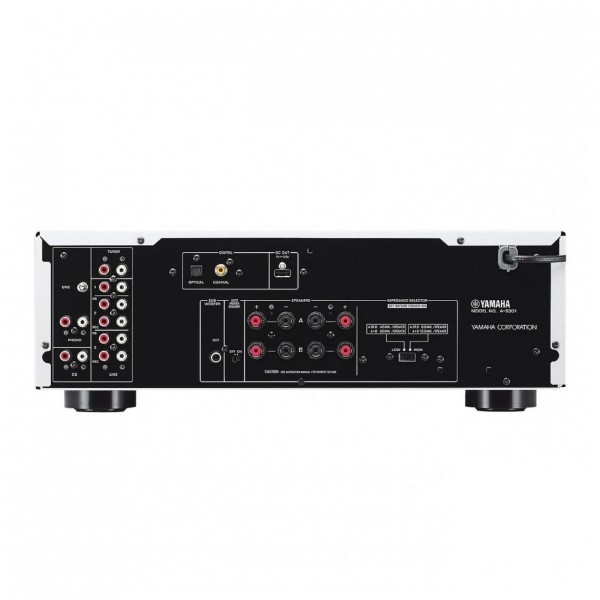 Yamaha A-S301 Stereo Amplifier, Rear View