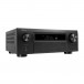 Denon AVC-X6800H 11.4 Channel 8K AV Amplifier, Black Front View