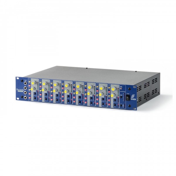 ISA828 MK2 8-Channel Preamp - Angled